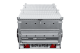 Einachsiger Anhänger auf Blattfedern 230×125 UNITRAILER FORCE 230/R KIPP mit BIS-Seitenwänden und Aluminiumabdeckung-Neu