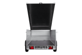 Einachsiger Anhänger auf Blattfedern 264×125 UNITRAILER GARDEN 264/R KIPP mit BIS-Seitenwänden und Aluminiumabdeckung-Neu