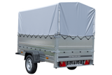 Führerschein B Anhänger GARDEN TRAILER 230 KIPP mit Stützrad, zusätzlichen Bordwänden, Hochplane und Hochspriegel H800-Neu