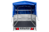 Führerschein B Anhänger GARDEN TRAILER 230 KIPP mit Stützrad, zusätzlichen Bordwänden, Hochplane und Hochspriegel H800-Neu
