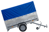 Führerschein B Anhänger GARDEN TRAILER 230 KIPP mit Stützrad, zusätzlichen Bordwänden, Hochplane und Hochspriegel H800-Neu