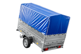 Führerschein B Anhänger GARDEN TRAILER 230 KIPP mit Stützrad, zusätzlichen Bordwänden, Hochplane und Hochspriegel H800-Neu