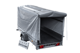 GARDEN TRAILER 264 KIPP MIT STÜTZRAD, H1100-HOCHSPRIEGEL UND GRAUER PLANE-Neu