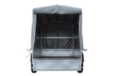 GARDEN TRAILER 264 KIPP MIT STÜTZRAD, H1100-HOCHSPRIEGEL UND GRAUER PLANE-Neu