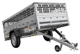 GARDEN TRAILER 264 KIPP mit Gitteraufsatz, Flachplane und Stützrad-Neu
