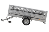GARDEN TRAILER 264 KIPP mit Gitteraufsatz, Flachplane und Stützrad-Neu