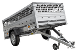 GARDEN TRAILER 264 KIPP mit Gitteraufsatz, Flachplane und Stützrad-Neu