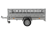 GARDEN TRAILER 264 KIPP mit Gitteraufsatz, Flachplane und Stützrad-Neu