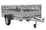 GARDEN TRAILER 264 KIPP mit Gitteraufsatz, Flachplane und Stützrad-Neu