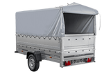 Kfz Anhänger mit Plane GARDEN TRAILER 264 KIPP [mit Stützrad, zusätzlichen Bordwänden, Hochplane und Hochspriegel]-Neu