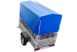 Kipp Anhänger Garden Trailer 200 KIPP mit Laubgitteraufsatz, Hochplane, Hochspriegel und Stützrad-Neu