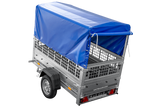 Kipp Anhänger Garden Trailer 200 KIPP mit Laubgitteraufsatz, Hochplane, Hochspriegel und Stützrad-Neu