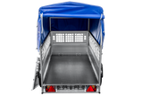 Kipp Anhänger Garden Trailer 200 KIPP mit Laubgitteraufsatz, Hochplane, Hochspriegel und Stützrad-Neu