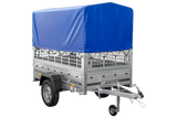 Kipp Anhänger Garden Trailer 200 KIPP mit Laubgitteraufsatz, Hochplane, Hochspriegel und Stützrad-Neu