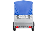 Kipp Anhänger Garden Trailer 200 KIPP mit Laubgitteraufsatz, Hochplane, Hochspriegel und Stützrad-Neu