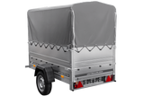 Kipper ungebremst GARDEN TRAILER 200 KIPP mit zusätzlichen Bordwänden, Stützrad, Hochplane und Hochspriegel-Neu