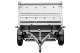 Leichtanhänger auf Federn 200×125 UNITRAILER GARDEN 201/R KIPP mit BIS-Seiten und Aluminiumabdeckung-Neu