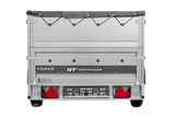 Leichter Anhänger 264×125 UNITRAILER FORCE 264 KIPP mit BIS-Seitenwänden, H-0-Rahmen und grauer Plane-Neu