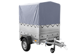 Neuanhänger Kipper ungebremst GARDEN TRAILER 150 KIPP mit zusätzlichen Bordwänden, Stützrad, Hochplane und Hochspriegel-Neu