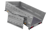 PKW-Anhänger 264×150 UNITRAILER GARDEN 265 KIPP mit dem Bordwandaufsatz-Neu