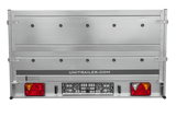 PKW-Anhänger 264×150 UNITRAILER GARDEN 265 KIPP mit dem Bordwandaufsatz-Neu