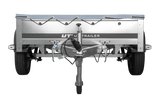 PKW-Anhänger auf Blattfedern 200×125 UNITRAILER GARDEN 201/R KIPP mit H-0 Rahmen und grauer Plane-Neu
