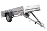 PKW-Anhänger auf Federn 264×125 UNITRAILER GARDEN 264/R KIPP mit H-1100-Rahmen und grauer Plane-Neu