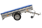 Pkw-Kippanhänger Garden Trailer 230 KIPP [230 cm x 125 cm] mit Flachplane, Stützrad und Planenträger-Neu