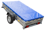 Pkw-Kippanhänger Garden Trailer 230 KIPP [230 cm x 125 cm] mit Flachplane, Stützrad und Planenträger-Neu