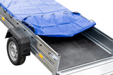 Pkw-Kippanhänger Garden Trailer 230 KIPP [230 cm x 125 cm] mit Flachplane, Stützrad und Planenträger-Neu