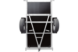 Tieflader Pkw Anhänger Garden Trailer 200 KIPP 200×106 cm 750 kg [mit Hochspriegel, Hochplane und Stützrad]-Neu
