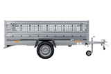 Trailer Anhänger GARDEN TRAILER 264 KIPP mit Gitteraufsatz und Stützrad-Neu