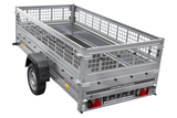 Trailer Anhänger GARDEN TRAILER 264 KIPP mit Gitteraufsatz und Stützrad-Neu