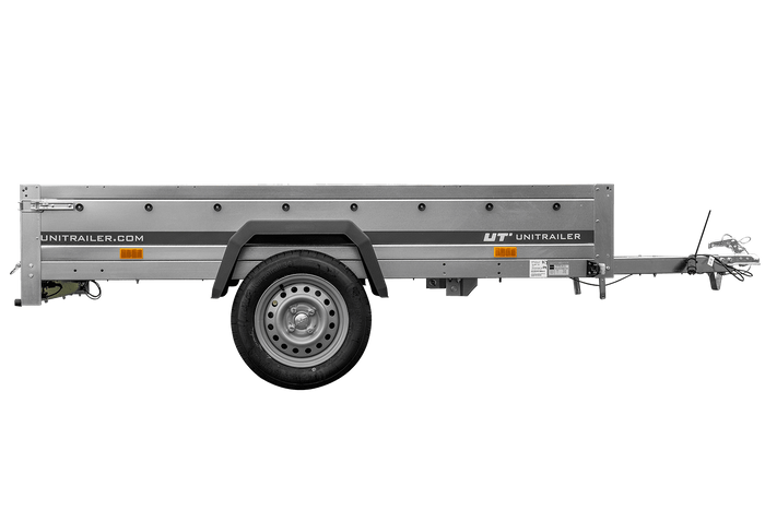 Transport Anhänger 230×125 Garden Trailer 230 KIPP Unitrailer 750 kg-Neu