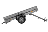 Transport Anhänger 230×125 Garden Trailer 230 KIPP Unitrailer 750 kg-Neu