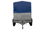 UNITRAILER GARDEN TRAILER 264/2 KIPP Doppelachsanhänger mit Stützrad, zusätzlichen Bordwänden, Spriegel und hoher Plane-Neu