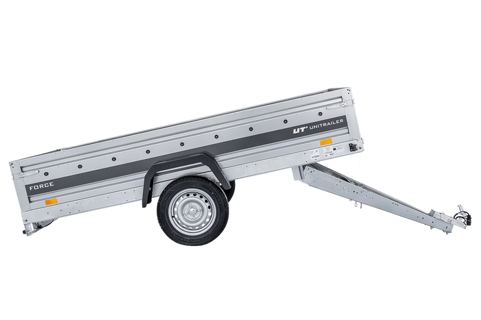 Ungebremster Anhänger 264×125 UNITRAILER FORCE 264 KIPP-Neu