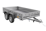Zweiachsanhänger 264×150 UNITRAILER GARDEN 265/2 KIPP mit H-800 Rahmen und blauer Plane-Neu